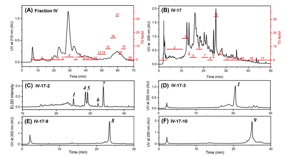 Elite Preparative HPLC and ELSD Facilitate Bitter Taste Decoding of Bitter Gourd